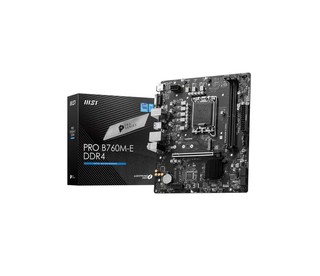 ; M/B MSI PRO B760M-E DDR4 LGA1700