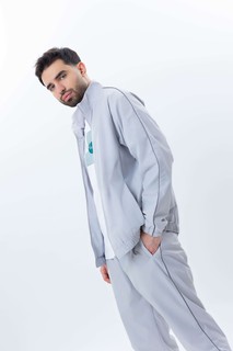 Олимпийка короткая длина Grey XXL SS25CR2-34-21494 (Мужская одежда, Спортивки для мужчин)