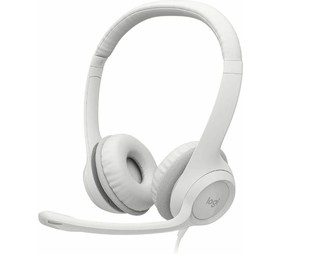 Компьютерная гарнитура Logitech Stereo Headset H390 white