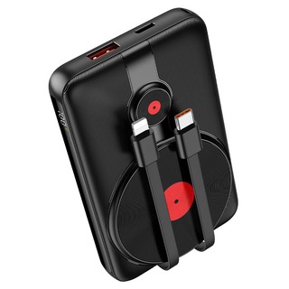 Внешний аккумулятор Power bank Hoco J92 10000mAh черный