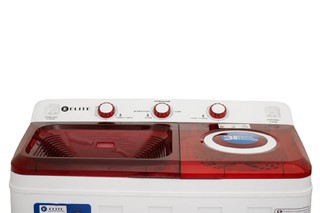 Стиральная машина полуавтомат 10кг ELITE WM-5028, бело-красный