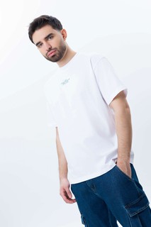 Футболка короткий рукав White M SS25CR2-25-21518 (Мужская одежда, Поло и футболки для мужчин)