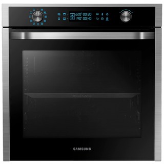 Электрический духовой шкаф Samsung NV9900 с технологией Dual Cook+, 75 л. (NV75J5540RS/WT)