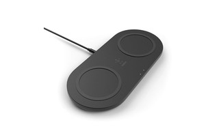 Беспроводное зарядное устройство Belkin Dual Pads Wireless Charging Qi, 15W, black