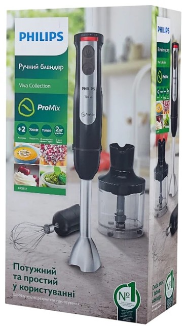 Погружной блендер Philips HR2632 Viva Collection — купить по лучшей ...